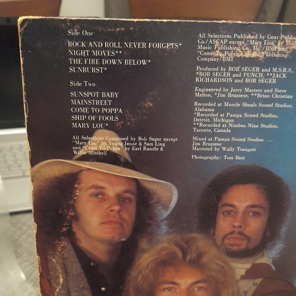 Bob Seger & The Silver Bullet Band - Night Moves LP - Picture 5 of 7